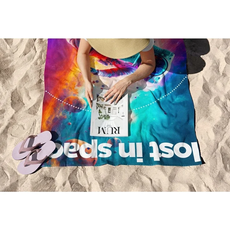 Mijolnir 'Majer tom 90' Strandtuch, Mehrfarbig, 90 x 150 cm – Bild 6