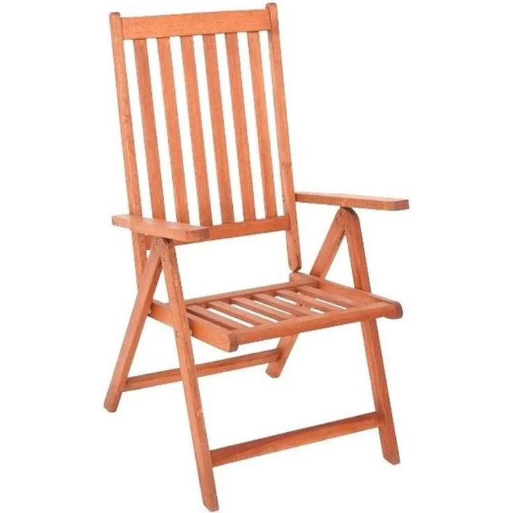 Vitoria Gartenmöbel Set 3tlg, 2 Klappsessel, Balkonausziehtisch – Bild 3