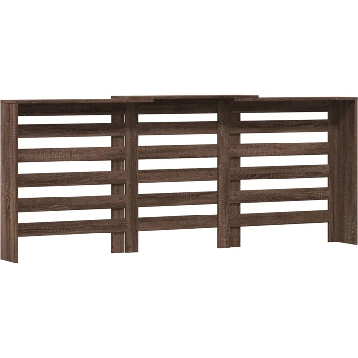 vidaXL Heizkörperverkleidung Eichen-Optik 205x21,5x83,5 cm 852723 – Bild 4