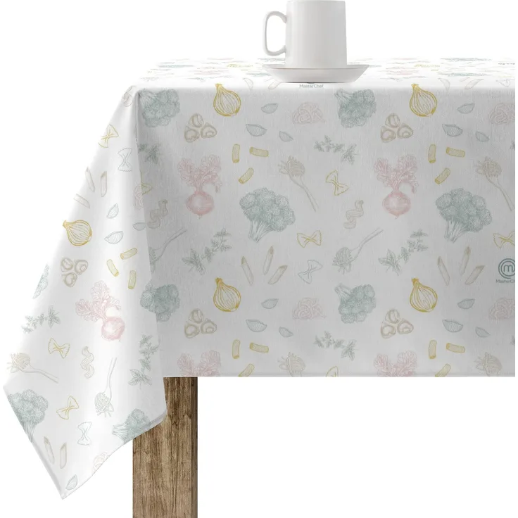Belum MasterChef Tischdecke aus Kunstharz, schmutzabweisend, Größe: 300 x 140 cm, Modell: 0400-63, Stoff: 100% Baumwolle, Tischdecke ohne Wachstuch, sehr weich, wasserdicht, flüssigkeitsabweisend