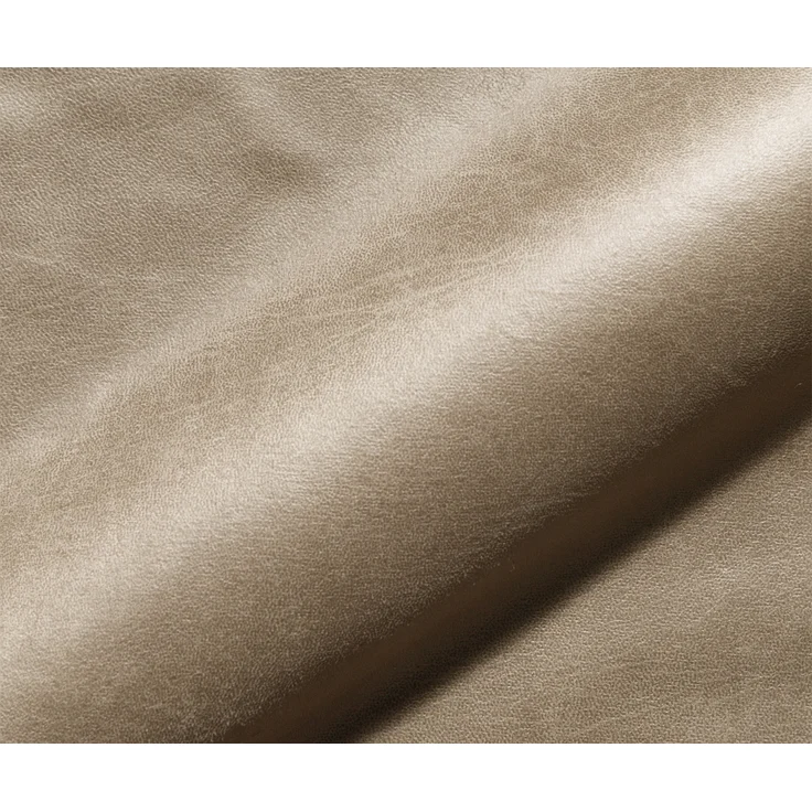 Loungesessel Pulo 80x80 cm Mikrofaser Beige Vintage – Bild 3