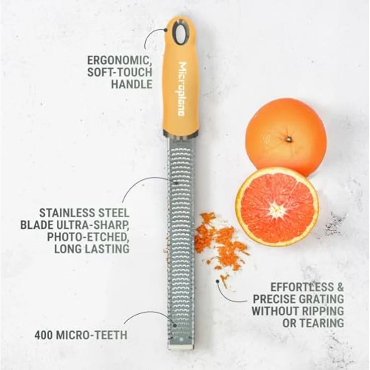 Microplane Zester/Reibe Premium Zitronencreme – Bild 4