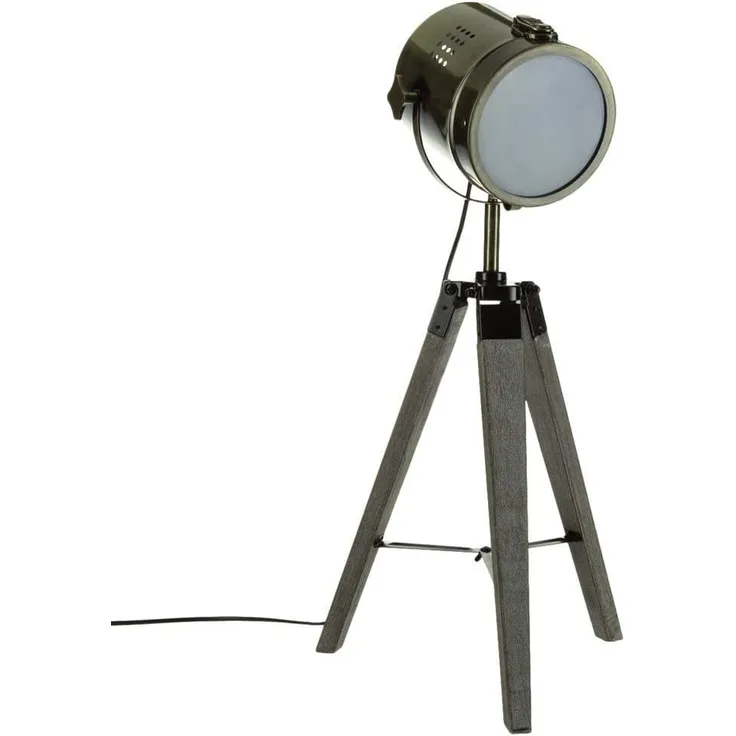 Lampenreflektor aus Metall, braun, Designer-Lampe, stilvolle Metalllampe