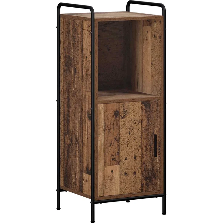 vidaXL Badezimmerschrank-Set 3 stk. Altholz 40 x 36 x 99,5 cm 3444499 – Bild 5