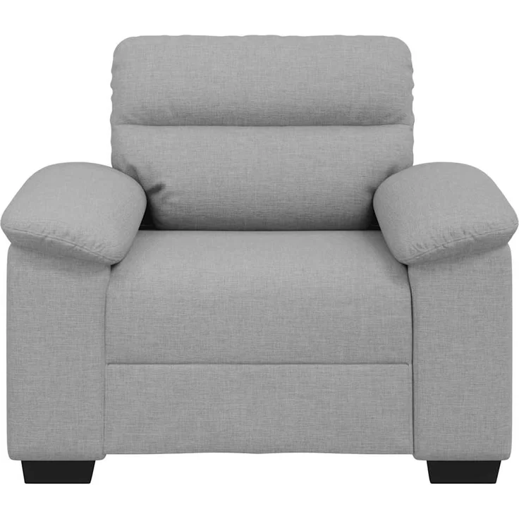 vidaXL Sessel Wolkengrau 100x81x84 cm Stoff 4105295 – Bild 3