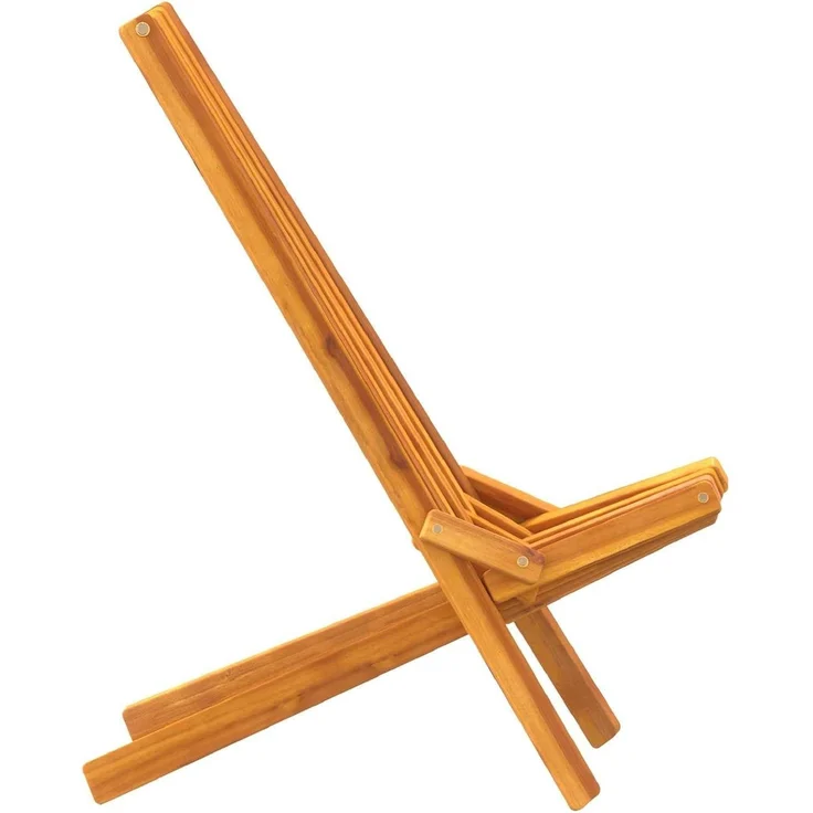 vidaXL Stuhl 2 pcs Braun 69 x 56 x 84 cm Massivholz Akazie 4103891 – Bild 4