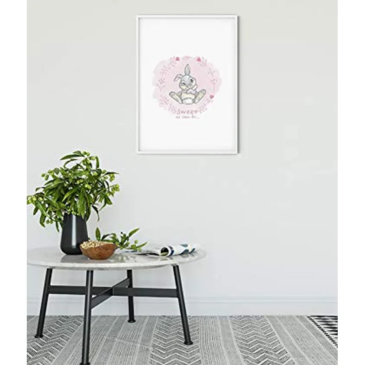 Komar Disney Wandbild Klopfer, hochwertiger Kunstdruck für Kinderzimmer, 30x40cm, ohne Rahmen, WB031-30x40 – Bild 2