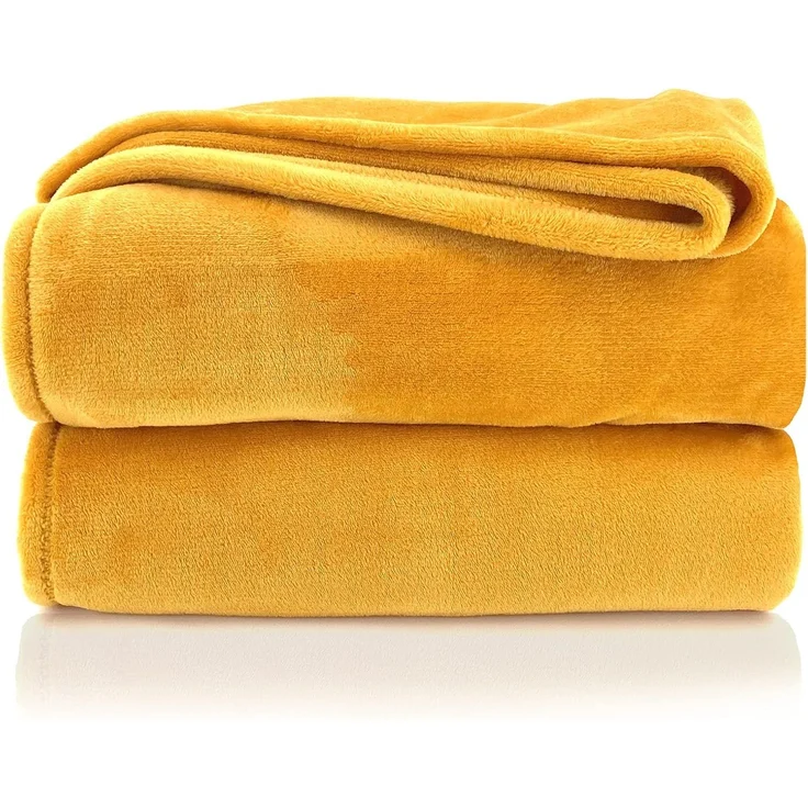 Wohndecke Premium Super Soft Flanell Kuscheldecke Sofadecke, heimtexland, super weich und flauschig, Allergiker geeignet, atmungsaktiv