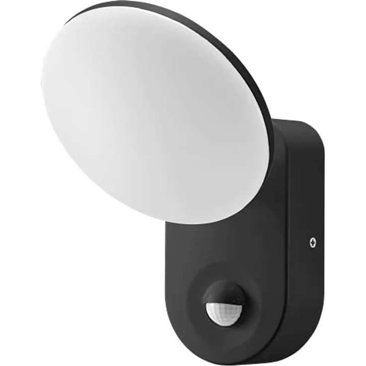 Orno RIOLIT LED Wandleuchte 15W Außenleuchte mit Bewegungsmelder 1100 lm IP65 4000K schwarz – Bild 2