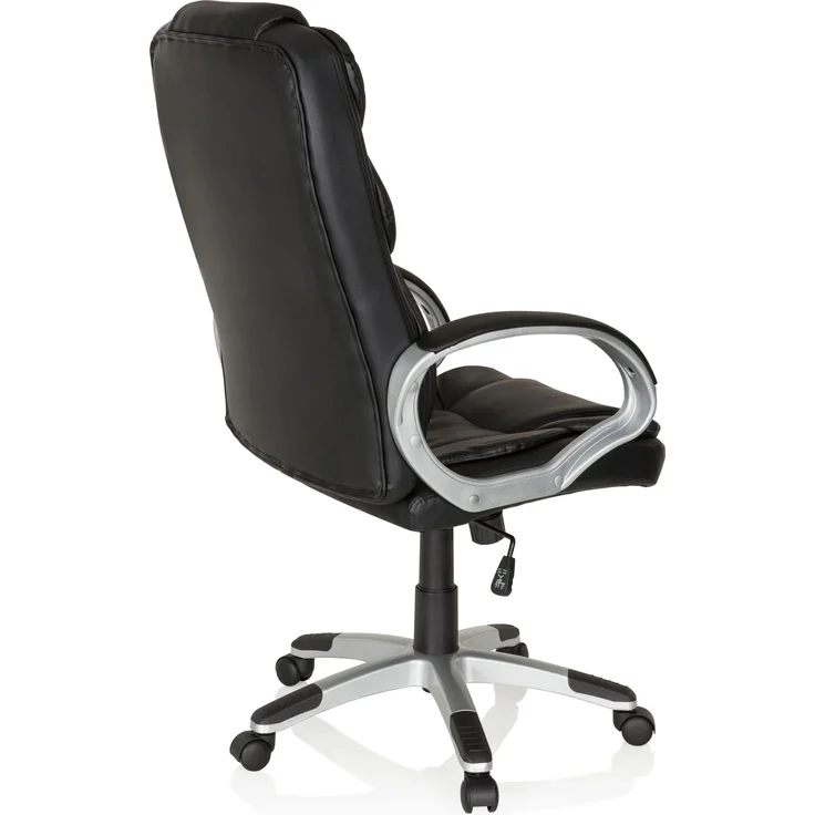 MyBuero Home Office Chefsessel RELAX BY155 Kunstleder Schwarz – Bild 3