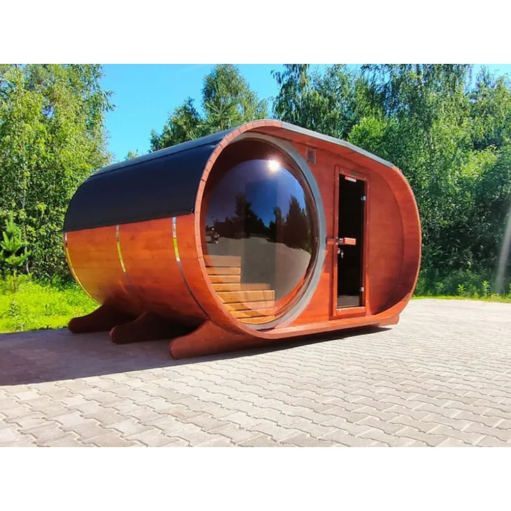 GardenAndPools Garten Sauna Panorama