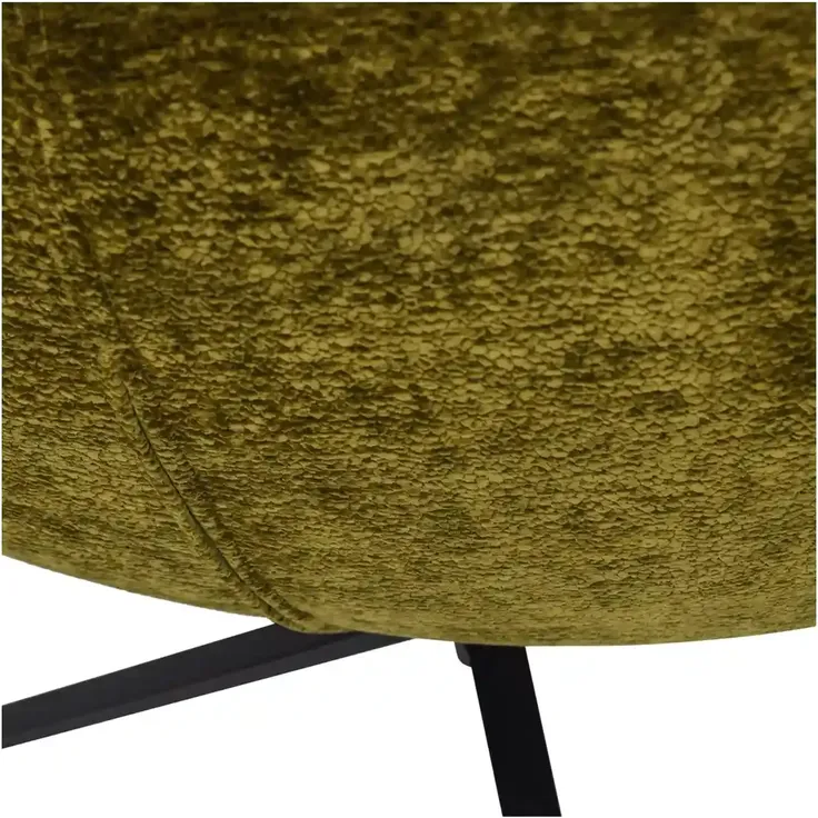 Drehsessel Maudi - Chenille-Stoff Grün – Bild 6