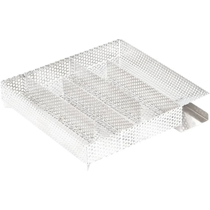 vidaXL Räucherofen mit Kaltrauchgenerator, Verzinkter Stahl, 44,5 x 29 x 110 cm, 18.7 kg, ohne Glasfenster – Bild 12