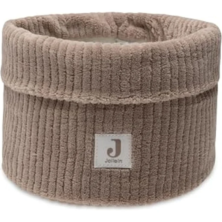 Jollein Kommodenkorb - Cloudy Rib - Milky Coffee B – Bild 1