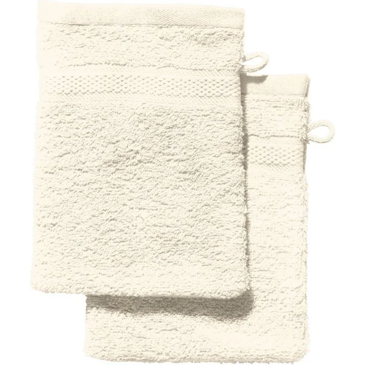 REDBEST Waschhandschuh Waschhandschuh "Chicago" 2er-Pack, Frottier (2-St), Walk-Frottier Uni