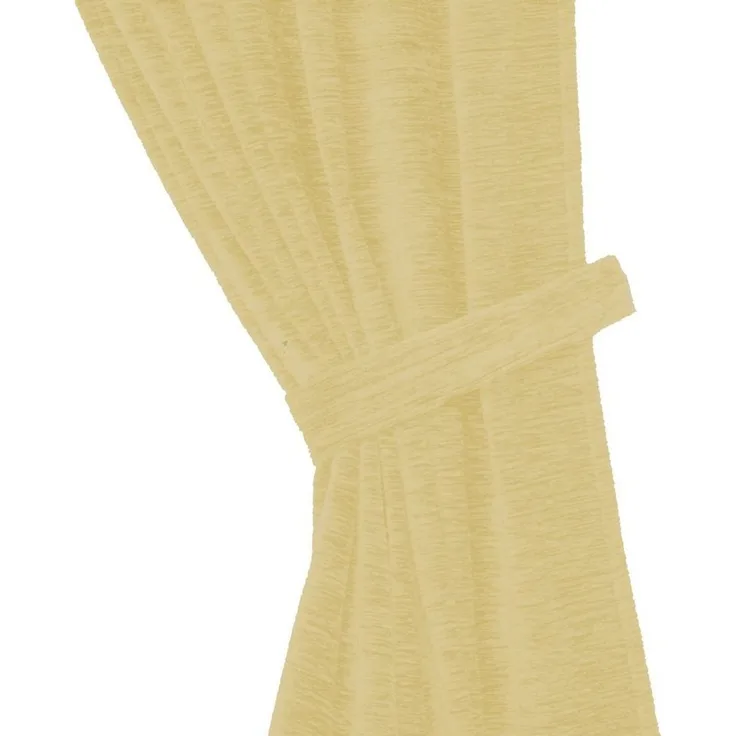 Wirth Raffhalter Thermo-Chenille 288g/m², Gardinen, (2-tlg), 2-er Set