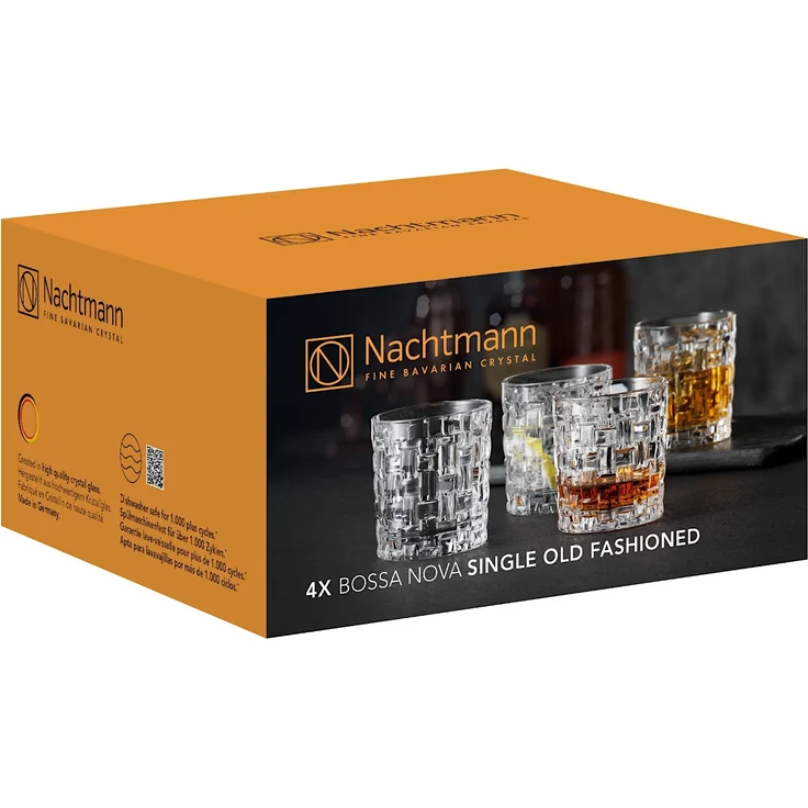 NACHTMANN 103038 BOSSA NOVA Single Old Fashioned 4er Set – Bild 4