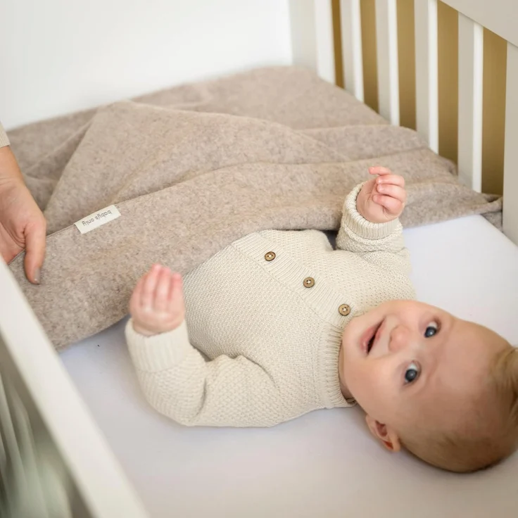 Baby's Only Babydecke - Merino Brushed - Meadow Sa – Bild 2