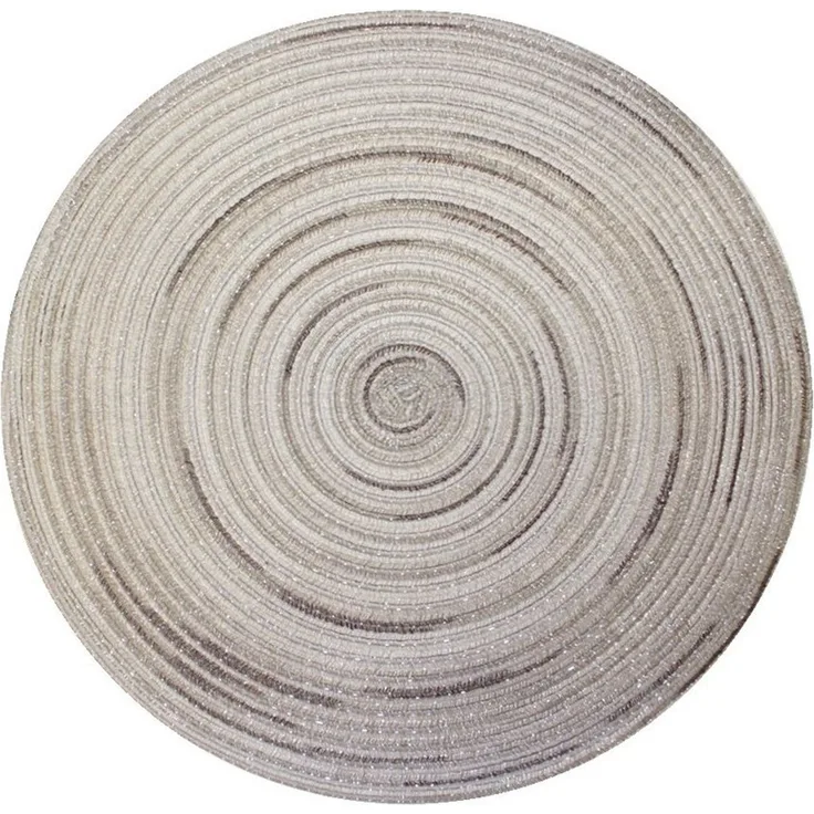 Haus und Deko Platzset Platzset rund ca. 40 cm rund waschbar Tischset Untersetzer Bast melier, (1-St)