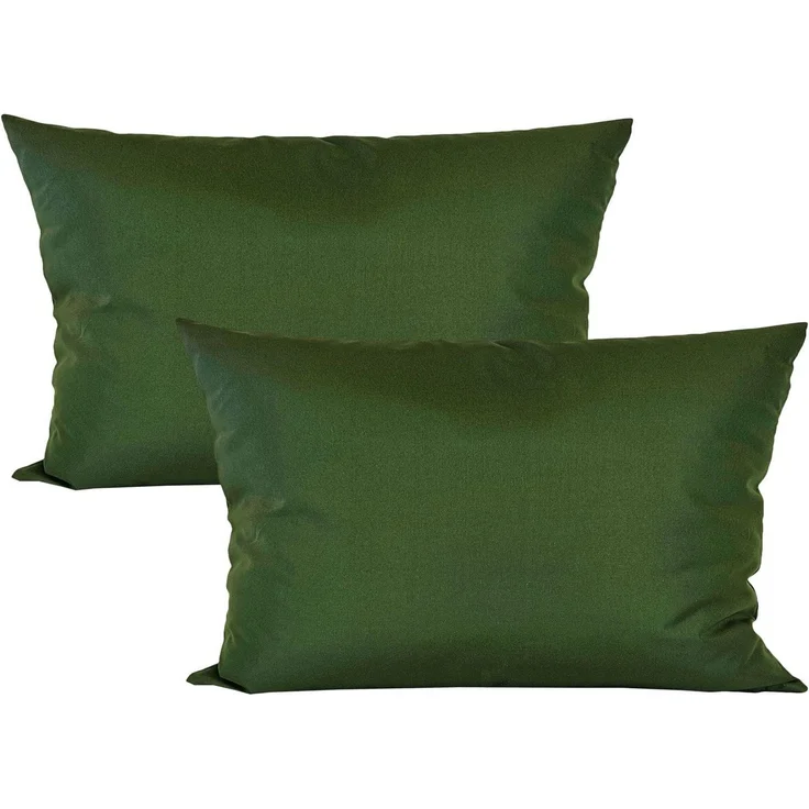 JACK Kissenbezüge 2er Set 40x60cm Outdoor Wasserfest, (2 Stück), 2x Kissenhülle, strapazierfähig, wasserabweisend, Innen & Außen – Bild 1