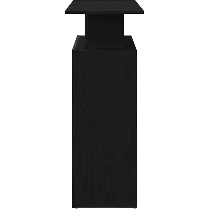 vidaXL Empfangstresen Schwarz 100 x 40 x 104 cm Holzwerkstoff 859052 – Bild 5