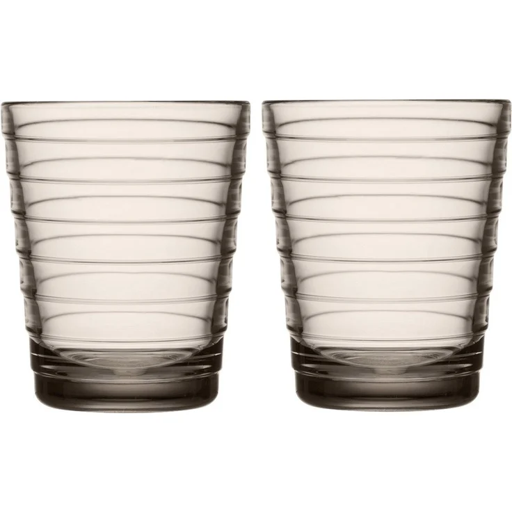 Iittala Aino Aalto Glas - 22 cl - Leinen - 2 Stück 1051122 – Bild 3