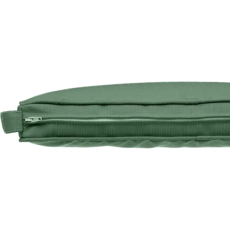 Hespéride - Stuhlkissen mit Klettverschluss Korai Olivgrün - 40 × 40 × 4 cm - Polyester - Olivengrün – Bild 3