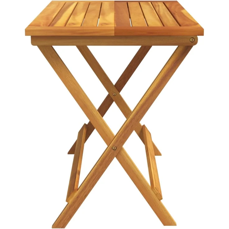 vidaXL Gartentisch Klappbar 90x52,5x65 cm Massivholz Akazie 364894 – Bild 5