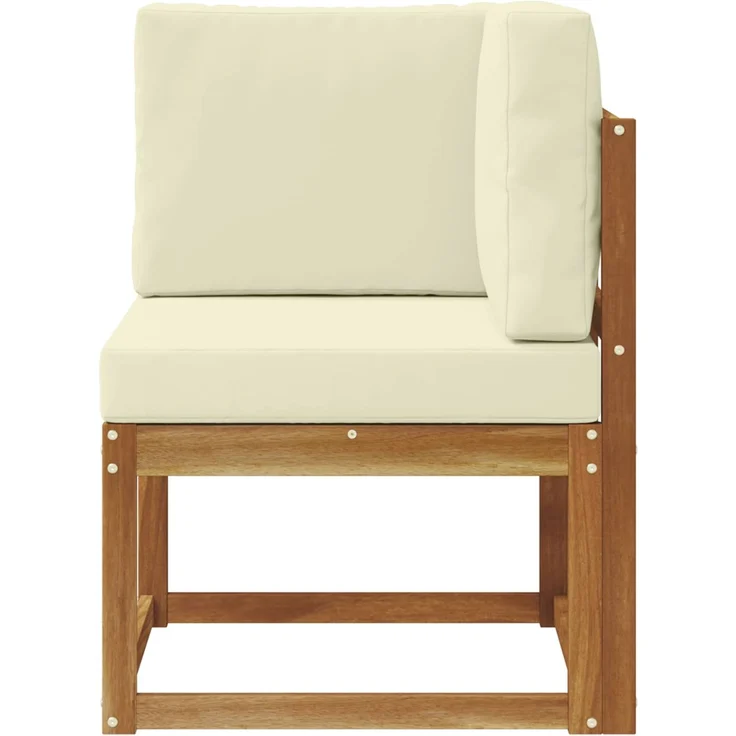 vidaXL Outdoor Ecksofa Massivholz Akazie 900464 – Bild 3