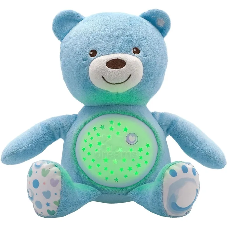 Chicco First Dreams Baby Projektor Teddybär Blau B