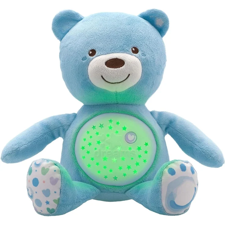 Chicco First Dreams Baby Projektor Teddybär Blau B