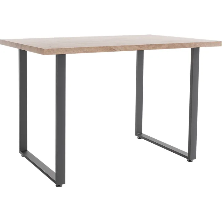 Shefa Esstisch Seattle 120 cm Eiche Tabak - Moderner Küchentisch für 2-4 Personen
