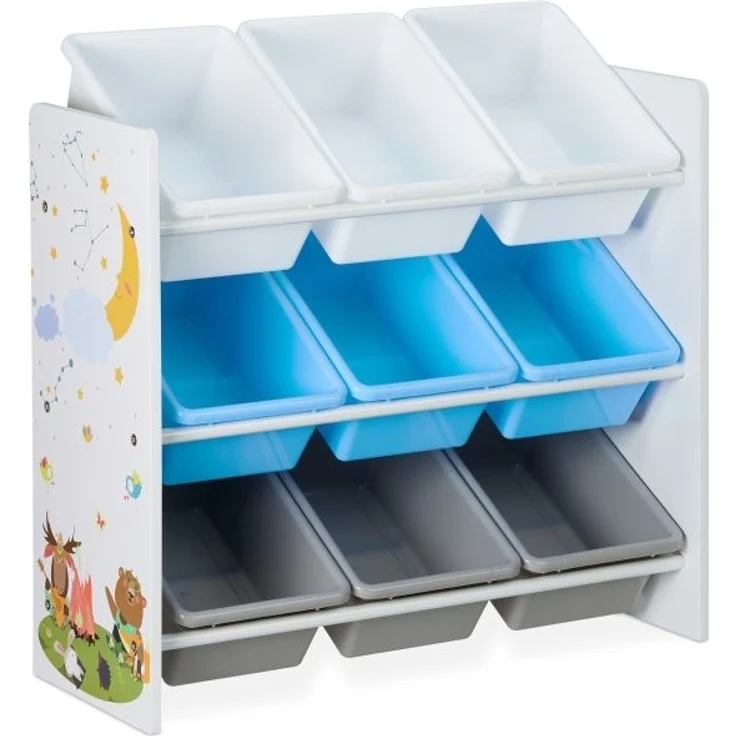 Kinderregal mit 9 Boxen und Motiv – Bild 10