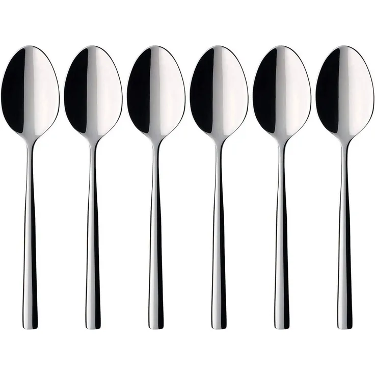 Villeroy & Boch Besteck-Set Piemont Kaffeelöffel 6tlg (6-tlg), 6 Personen, 18/10 Edelstahl
