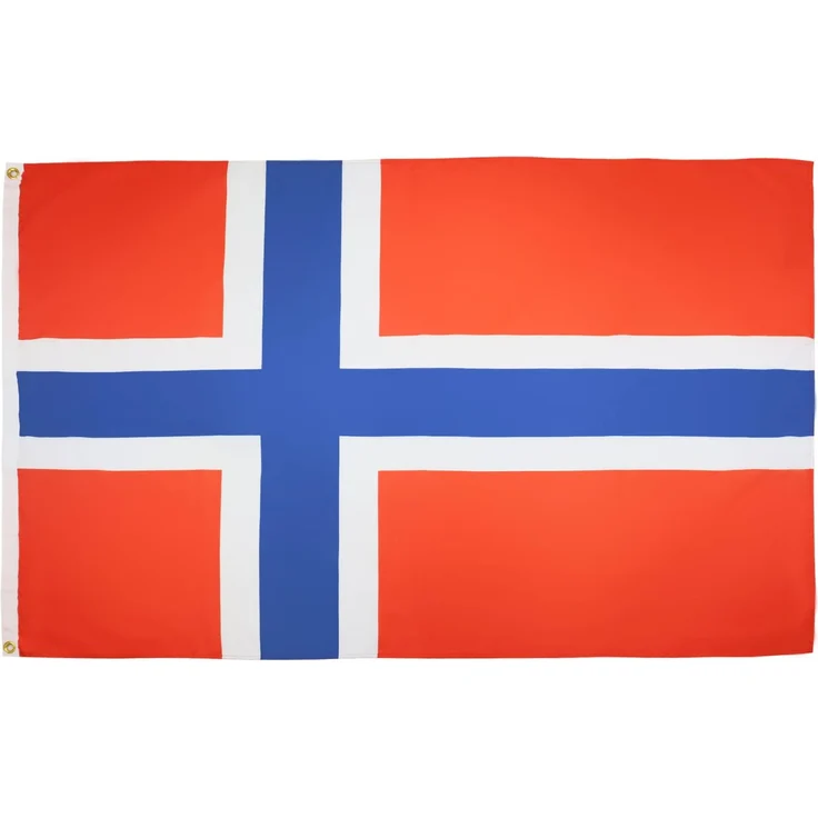 AZ FLAG - Flagge Norwegen - 150x90 cm - Norwegische Fahne 90x150 Cm Feiner Polyester - Flaggen