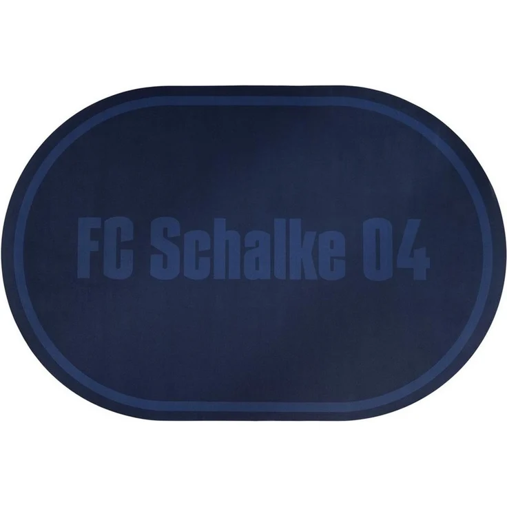 FC Schalke 04 Badematte Badematte Magic 60x90 cm, Kunstfaser, rund – Bild 3