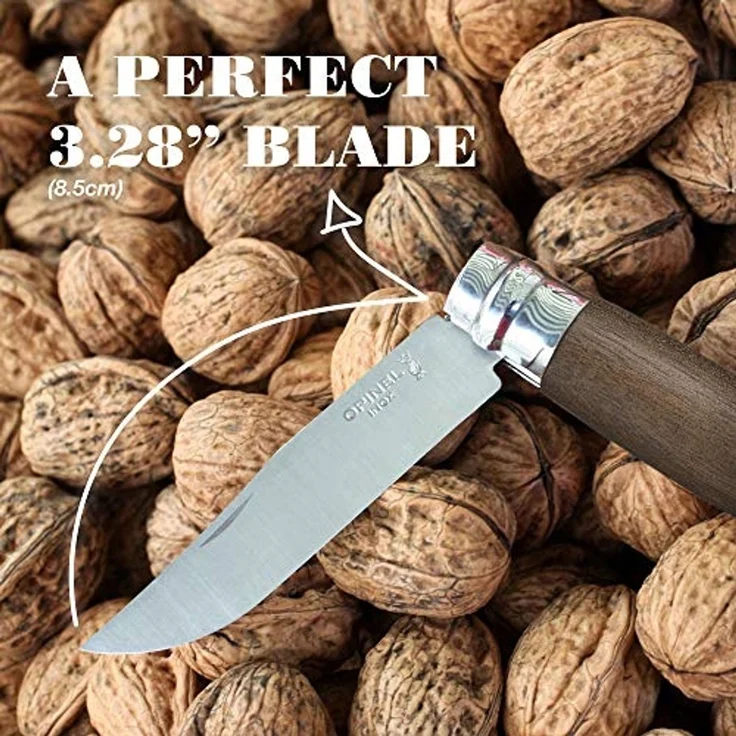 Opinel Taschenmesser No. 08 Olivenholz – Bild 6