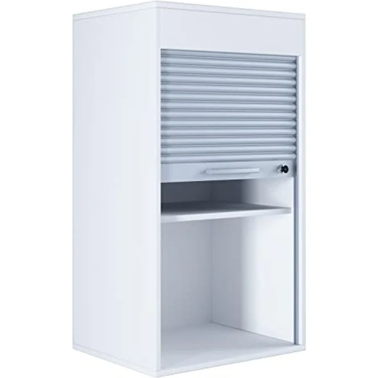 VCM Büroschrank Aktos 917517 Weiß H. 93 x B. 50 x T. 40 cm – Bild 3