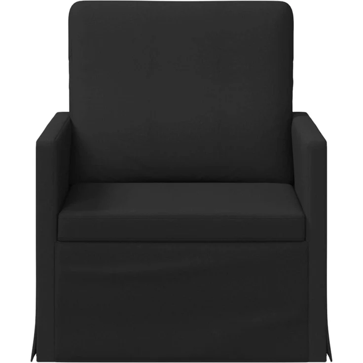 vidaXL Einzelsofa Schwarz 70 x 81 x 82 cm Stoff 42041009 – Bild 2