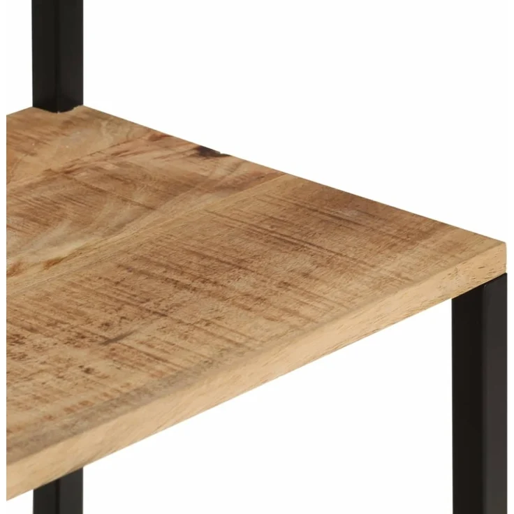 vidaXL Garderobe mit Schuhablage 68x30x182cm Raues Massivholz Mango 372737 – Bild 9