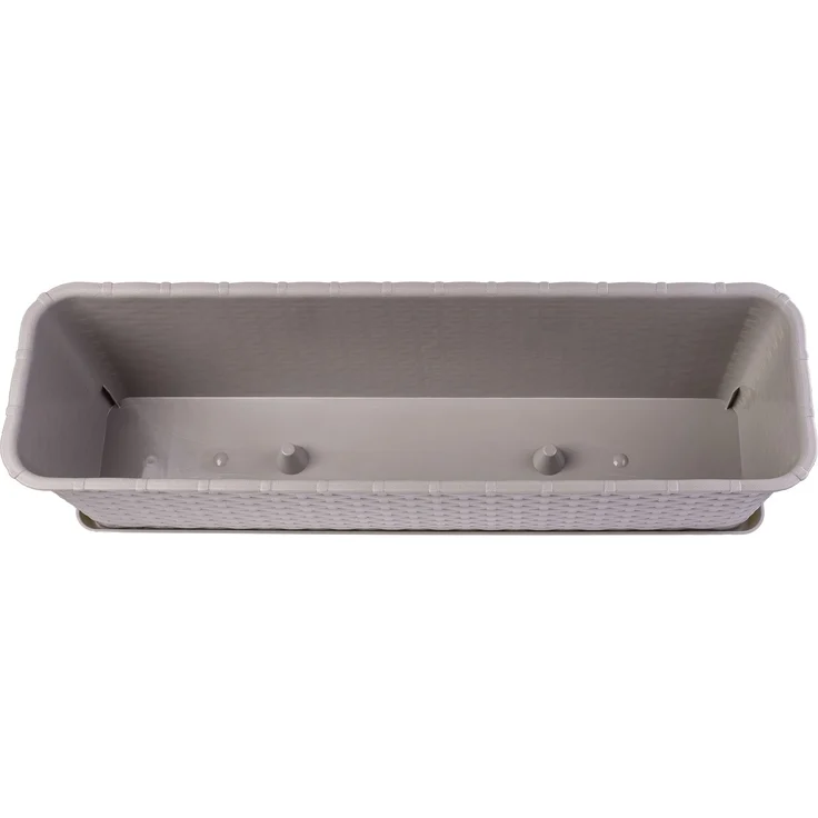 KADAX Blumentopf-Balkon-Pflanzgefäß-Ständer 60 cm Karamell – Bild 4
