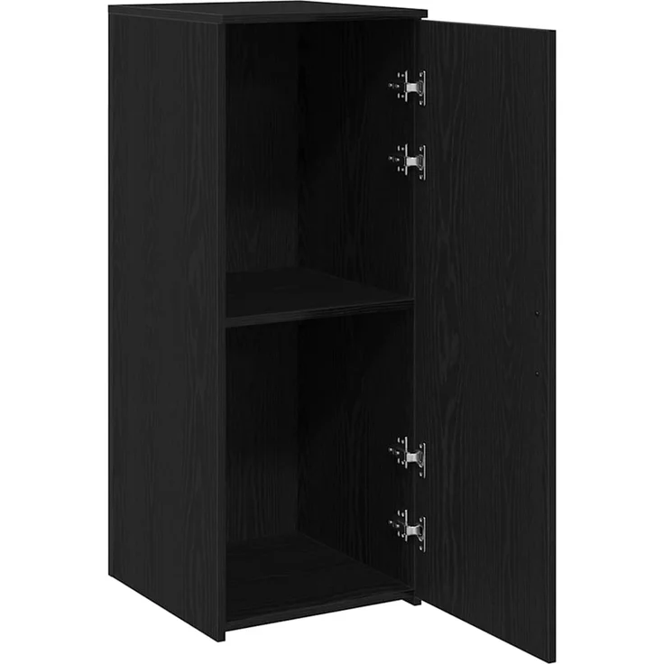 vidaXL Lagerschrank Schwarz 40 x 45 x 103,5 cm Holzwerkstoff 859034 – Bild 4