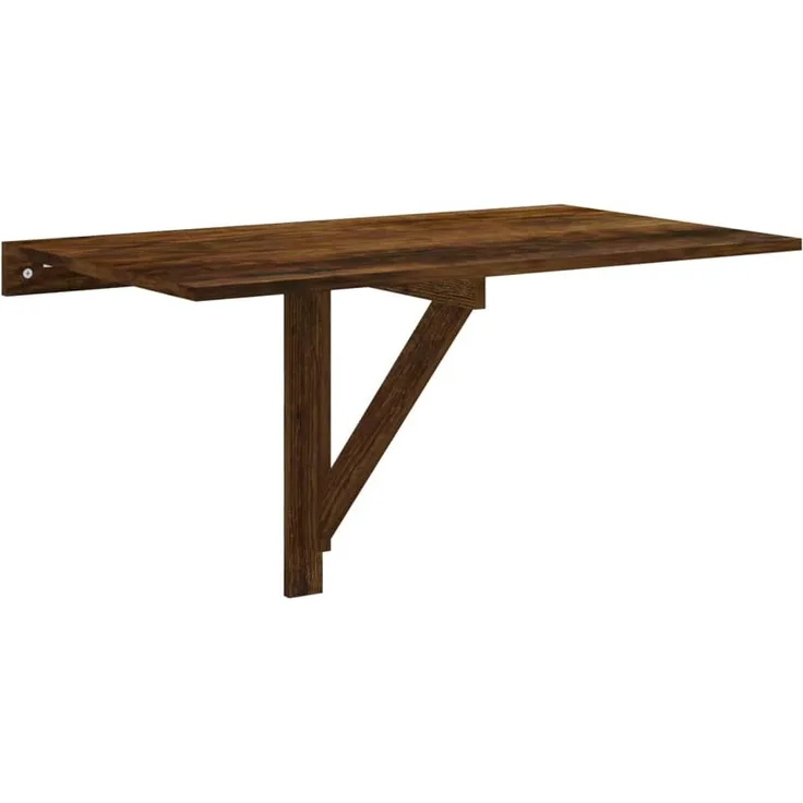 vidaXL Wand-Klapptisch Räuchereiche 100x60x56 cm Holzwerkstoff 342650