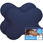 Third of Life Seitenschläferkissenbezug ACAMAR Baumwoll-Kissenbezug Doppelpack