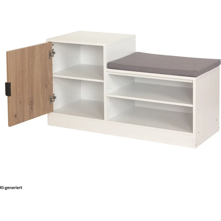 Schuhbank Dana Weiß Baumscheibe – Bild 4