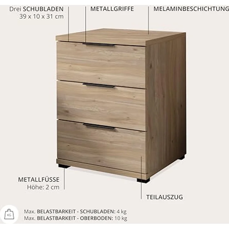 Nachtkommode SMILLA 2 – Bild 5