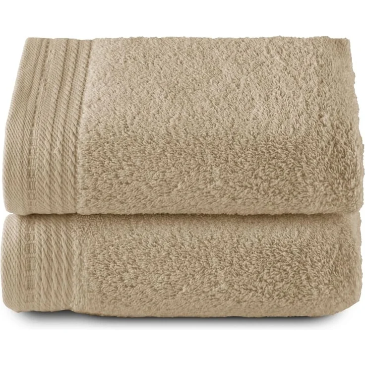 Top Towel - Premium - Große Badetücher - Badetücher - 2 Handtücher - 50x100 cm - 100 % Baumwolle - 600 Gramm - Kamel