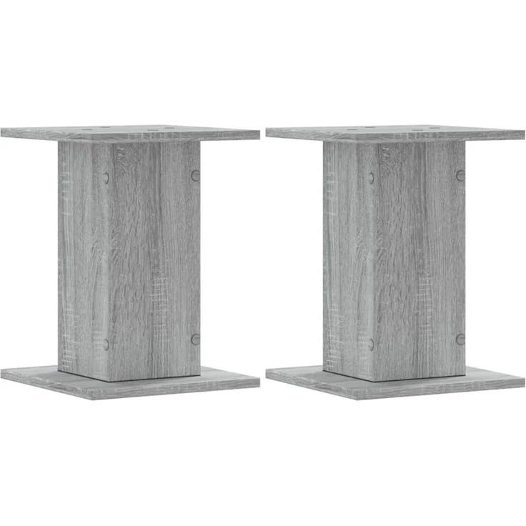 vidaXL Pflanzenständer 2 Stk. Grau Sonoma 30x30x40 cm Holzwerkstoff 3307851 – Bild 1