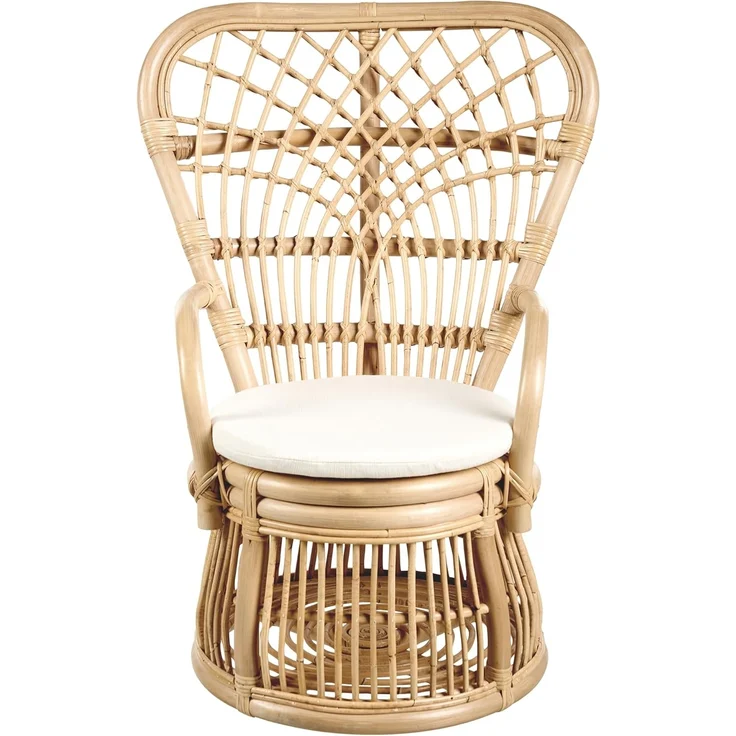 Kinderstuhl Rattan naturfarben TEMENI – Bild 4