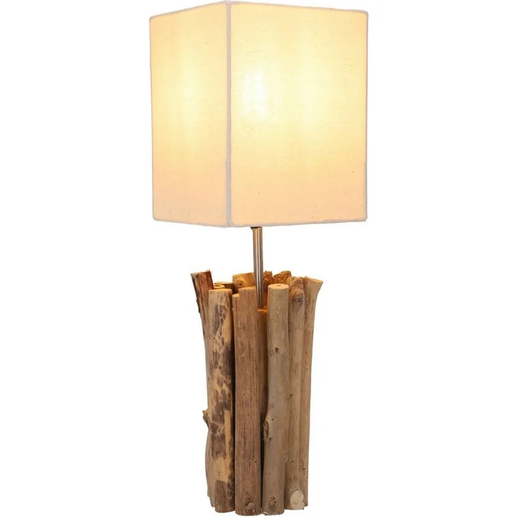 Guru-Shop Tischleuchte Tischleuchte Tischlampe Kukuma, Treibholz,., Leuchtmittel nicht inklusive – Bild 5